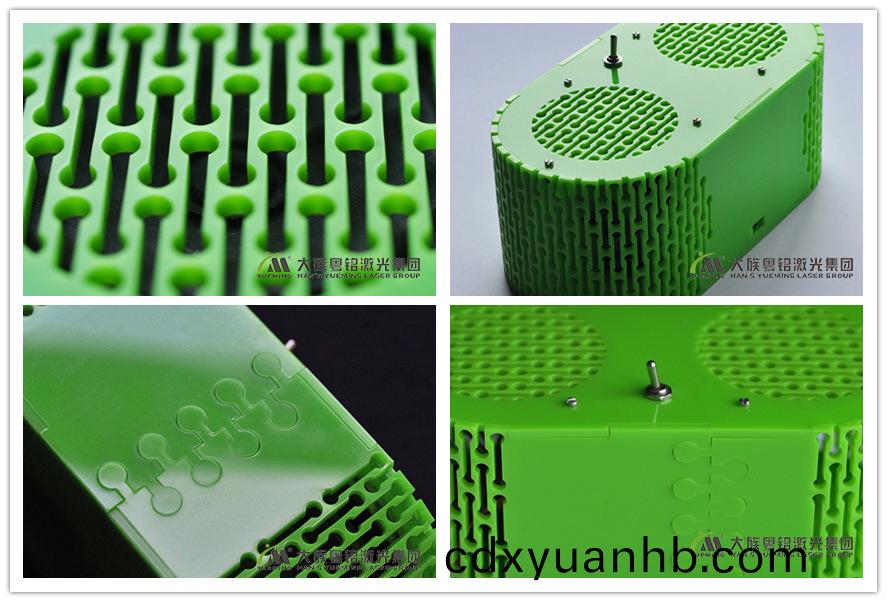 音響外(wai)殼激光切割雕刻