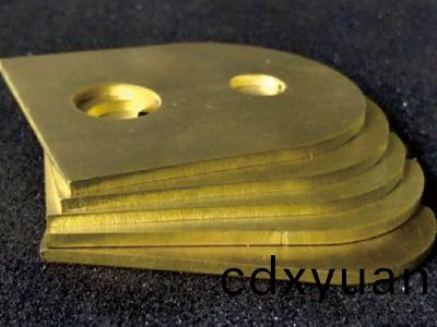 銅板高速光纖激光切割樣品